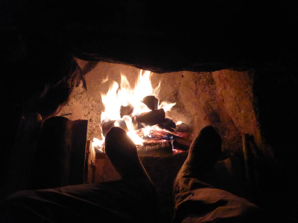 De douces soirées autour du feu