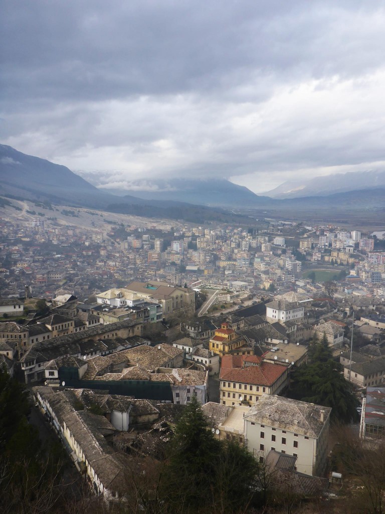 Je reste une semaine à Gjirokastër, une ancienne cité ottomane magnifique